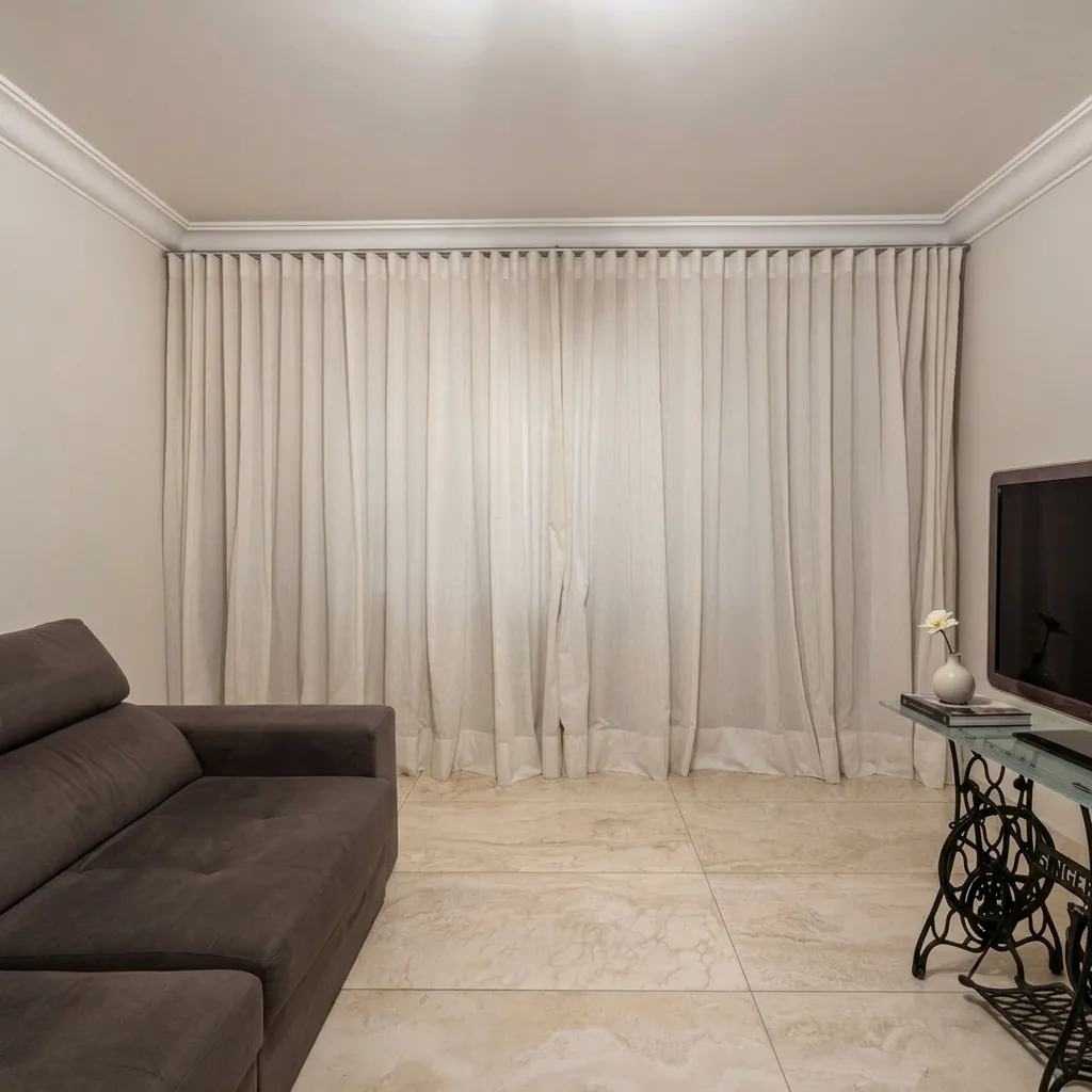 Cortinas de tecido sob medida